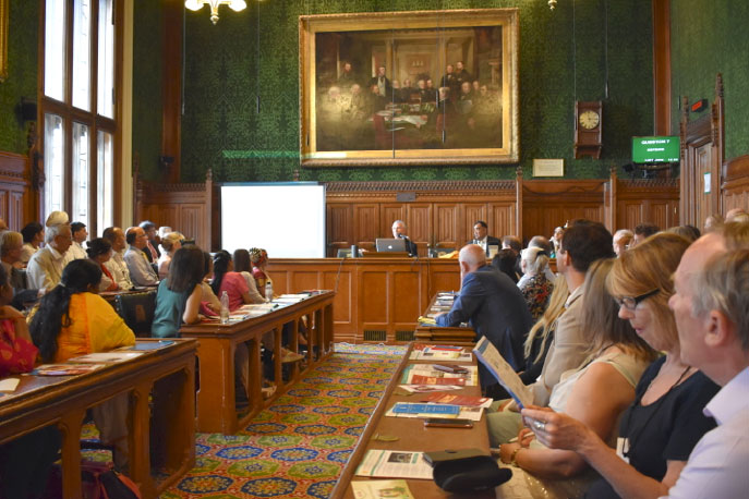 International Yoga Day Celebration in UK Parliament